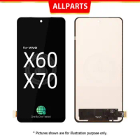 ALLPARTS OLED / INCELL Display for VIVO X60 X70 LCD Touch Screen Digitizer Replacement X60T