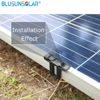 10pcs 30-45mm Photovoltaic Panel Surface Drainage Clamps with Hydrophilic Photovoltaic Modules Solar Photovoltaic Drainage Clamp
