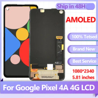 AMOLED LCD For Google Pixel 4a 5g GD1YQ LCD Display Touch Screen Digitizer Assembly Replacement For