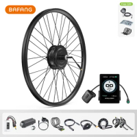 Bafang 48V 500W Front Rear Hub Motor Brushless Gear Bicycle Electric Bike Conversion Kit 20-29 Inch 700C Wheel Drive Engine
