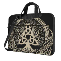 Laptop Bag Sleeve Valhalla Odin Notebook Pouch Yggdrasil Tree 13 14 15 Business Portable Computer Bag For Macbook Air Acer Dell