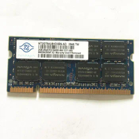 Nanya ddr2 2gb 800/667 ram 2GB 2RX8 PC2-6400S-666-13-F1/F2. 800 DDR2 800MHz/667MHz 2GB Laptop memory