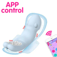 App Control Vibrator Silicone Cute Squid Sex Toys Women Clitoris Vagina Stimulator Wearable Masturbation Vibrating Panties