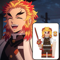 Mô Hình Nhân Vật Inferno Xingjiro, Tương Thích Với Lego, Nhân Vật Trùm Cuối Sát Thần Hashira Hashibi