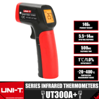 UNI-T UT300A+ Laser Infrared Thermometers Handheld Termometro Digital Industrial Non Contact Laser Temperature Meter Gun