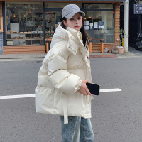 【巴黎精品】真 羽絨90%鴨絨 羽絨外套鴨絨夾克-純色百搭連帽羽絨服女外套a1ii82