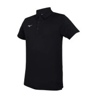【MIZUNO 美津濃】男短袖POLO衫-銀離子 台灣製 上衣 休閒 抗UV(32TAC01409)