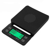 3kg 5kg LCD Electronic Drip Coffee Scale High Precision Measuring Digital Display Timer Coffee Weight Tools Kitchen Scale