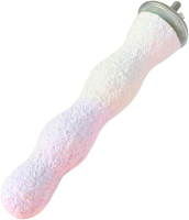 Parrot Perch Bird Perches for Cage Parrot Beak Grinding Stone Rough Surface High Calcium Mineral Col