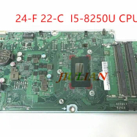 System Main Board For HP 22-C 22-C0014NA 24-F 24-F0014 All-in-one Motherboard DAN97RMB6D0 With CPU I5-8250U In Good Condition