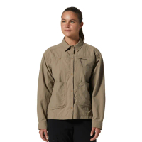 【Mountain Hardwear】Stryder Long Sleeve Shirt W 防曬防潑水長袖襯衫 女款 卡其色 #2027911