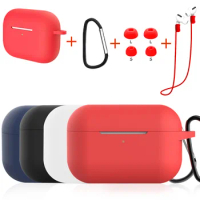 Silicone Case For Airpods Pro Protective Cover for Apple Airpods Pro 3 TWS Bluetooth Earphone Shell For Airpods Cases Fundas