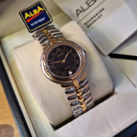 JAM TANGAN WANITA ALBA ATX28HX1 ATX28H SILVER GOLD BLACK ORIGINAL
