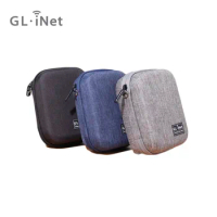 GL.iNet gadget organizer case for travel routers ,Hard Drive Bag , For chargers, cables, Mini routers