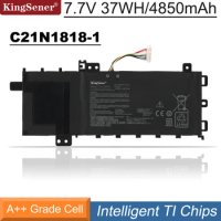 KingSener 7.7V 37WH C21N1818-1 Laptop Battery For ASUS VivoBook 14 X412 X409FA VivoBook 15 M509DA X509UA F509FA A409UA 2ICP7/54/