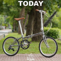 จักรยานพับได้ HADOR TODAY เฟรมโคโมลี่ เกียร์ 3 สปีด กลางแจ้ง ออกกำลังกาย Sport กีฬา