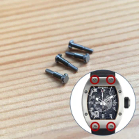 4 prongs titanium screw for RM Ri chard Mille RM005 RM010 RM07 lady automatic watch band