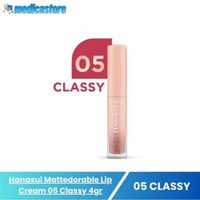 HANASUI Matted Lip Cream No. 05 Classy 4 gr - Lipstik Cair Tahan Lama