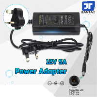 3pin AC-DC 12V adapter 5A trasformer power supply
