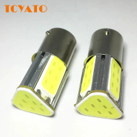 Đèn xi nhan LED ô tô TCYATO với COB bốn mặt; đèn phanh bốn mặt và đèn đuôi; loại 1156/1157/BA15S; độ