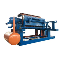 Making Machine Egg Tray Carton Multilayer Egg Tray Drying Machine Plastic Egg Tray Manufacturing Machine Recycling Egg Tray