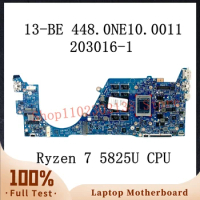448.0NE10.0011 With Ryzen 7 5825U CPU High Quality Mainboard For HP Pavilion AERO 13-BE Laptop Motherboard 213130-1 100% Test OK