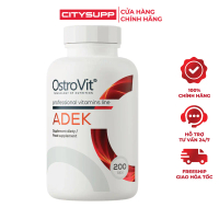 Ostrovit ADEK (200 viên) Bổ Sung Vitamin Toàn Diện A, D, E, K | Nhập khẩu Ba Lan