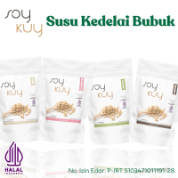 SoyKuy Minuman Susu Kedelai Bubuk Varian Rasa Tanpa Ampas