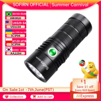 Sofirn SP36 Pro 8000lm Powerful LED Flashlight 4*SST40 USB C Rechargeable 18650 Torch