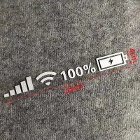 [Flash sale] guangtemaoyi WiFi level mark battery car vinyl decals car rear window sticker funny