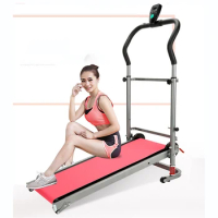 Foldable Non-electric Treadmill Gym Indoor Fitness Walking Running Machine Exercise Machine for Health