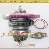 Free Ship Turbo Cartridge CHRA Core GT2052S 721843-0002 721843-5001S Turbocharger For Ford Ranger Power Stroke HS2.8 2.8L 130HP