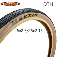 MAXXIS 26 Retro Beige Bicycle Tire 26*2.15/2.3 MTB Street Bike Tires Fixed Gear Ultralight Cycling DTH Folding/No Folding Tire
