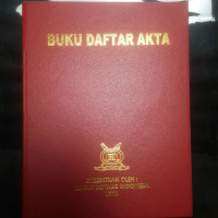 BUKU DAFTAR AKTA NOTARIS (REPORTORIUM NOTARIS)