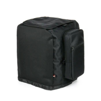 Protective Speaker Case with Side Microphone Storage Bag Carrying Travel Case Accessories Bag for JBL Partybox Encore Essential
