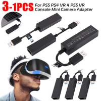 For PS4 For PS5 Console Mini Camera Adapter USB3.0 Camera Connector for PS5 PS4 VR 4 PS5 VR Connector Adapter Game Accessories
