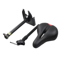 M365 Foldable Adjustable Electric Scooter Seat Saddle Black Parts Accessories For Xiaomi Metal Base Accessories