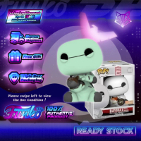 [ Ready Stock ]  Funko Pop ! DISNEY Big Hero 6 : Baymax With Mochi # 988 Glow Chase Box Lunch Exclus