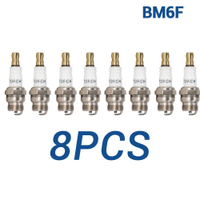 qzd5 2 ชิ้น/ล็อต ไฟฉายหัวเทียน BM6F สำหรับ CS15T XST2956 HS6E CN8E DJ7J DJ8J T20M-U WA20M-U 6221 672