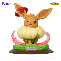 FUNISM Pokémon Twinkmont Gigantamax – dòng mô hình Eevee, hộp mù (blind box), thú nhồi bông, đồ chơi