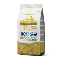 Monge瑪恩吉 天然呵護 成犬糧(雞肉+米+馬鈴薯)12kg