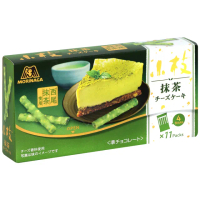 【森永製菓】小枝餅乾棒-抹茶起司蛋糕風味(59.4g)