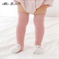 1-3 Years Girls Socks Cartton Keen Baby Leggings Spring Autumn Fashion Infant 100% Cotton Tights Stocking For 1 2 3y Socking
