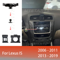 Car Phone Holder Mobile Mount Stand For Lexus IS 2006-2011 Adjustable GPS Navigation Bracket Car Lnterior Accessories