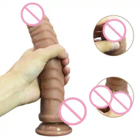 Rubber Penis Dildo Dog Pocket Pussy Sex Tool For Men Masturbating Butt Plug Set Massage Gun Attachment Sex Prosthetic Penis Toys