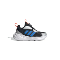 【adidas 愛迪達】Ozelle Boa 中童 童鞋 黑藍色 運動 休閒 跑鞋 網布 透氣 慢跑鞋 JI1041