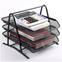 Rak Kertas Dokumen Surat 3 Susun - Paper Document Letter Tray 3 Tier