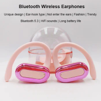 Earphones Bluetooth Wireless Headphone HiFi Sound Quality Stereo Universal Headset High Quality Earpieces Anti-Sweat New Fashion