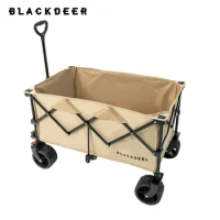 Blackdeer Camping Foldable Shopping Cart Hand Wagon Trolley Multi-purpose Wheels Portable Picnic Accessory Storage Outdoor