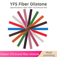 1 Pcs YFS Fiber Oilstone Whetstone Abrasive For Mold Polishing After EDM 1004/1006/1010/1003 Rod 150-1500#